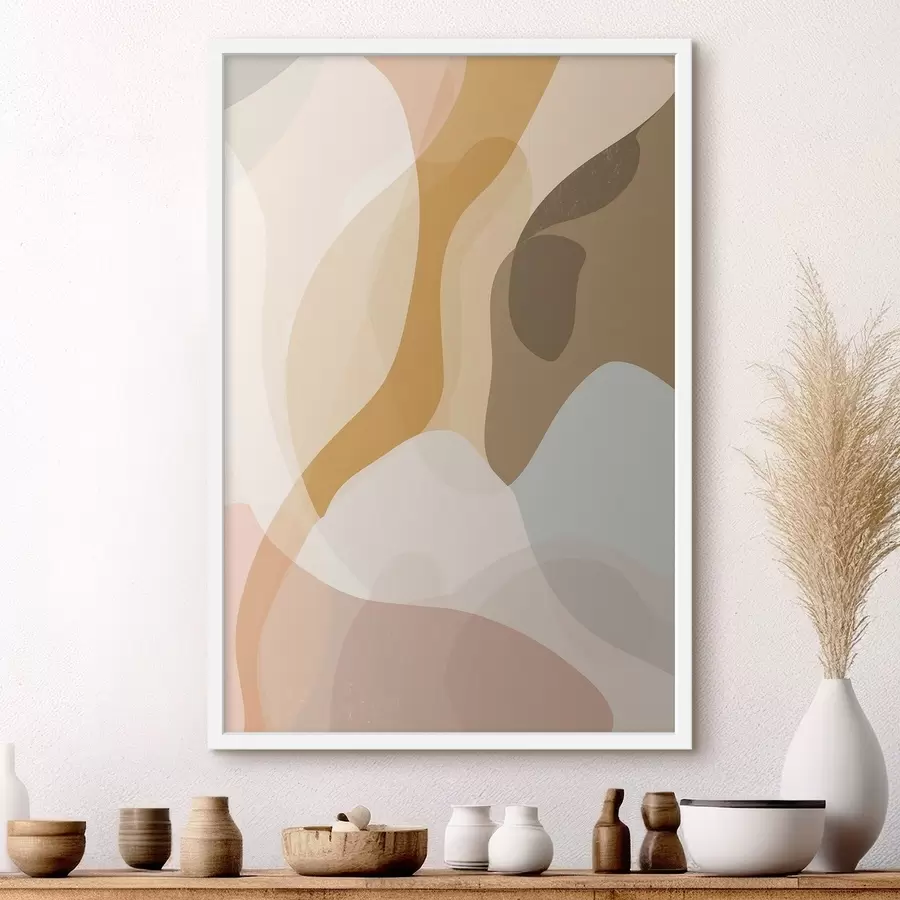 Papier peint Abstraction, imitation aquarelle f47648