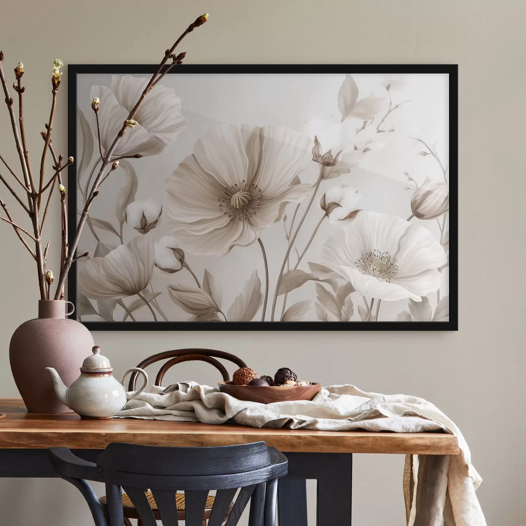 Papier peint Composition florale f47649