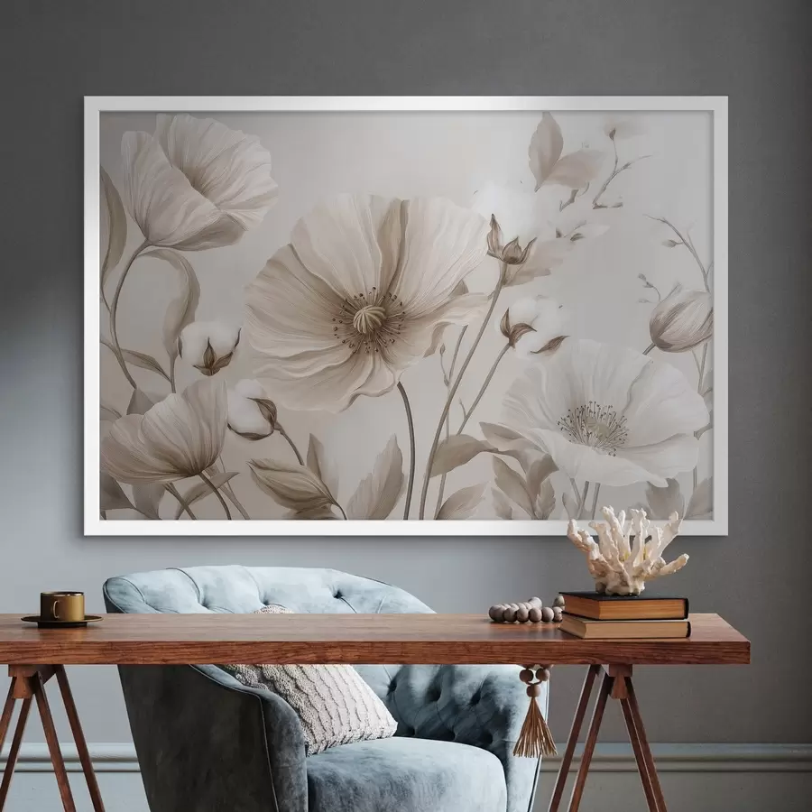 Papier peint Composition florale f47649