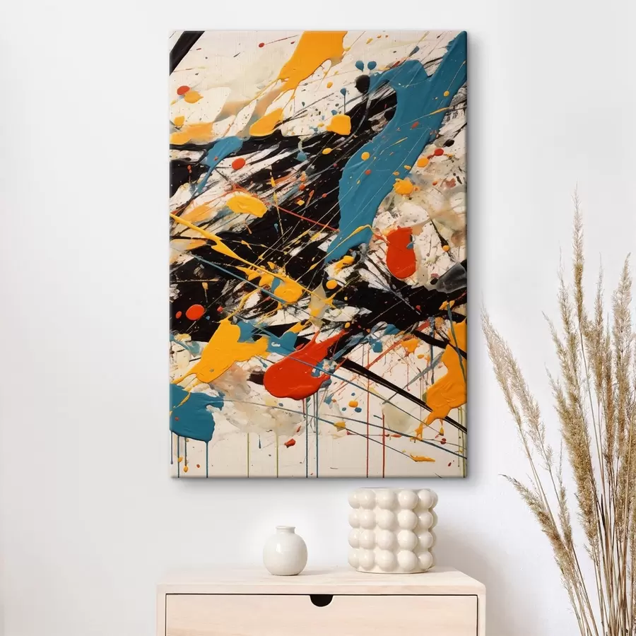 Tableau Peintures multicolores s47685