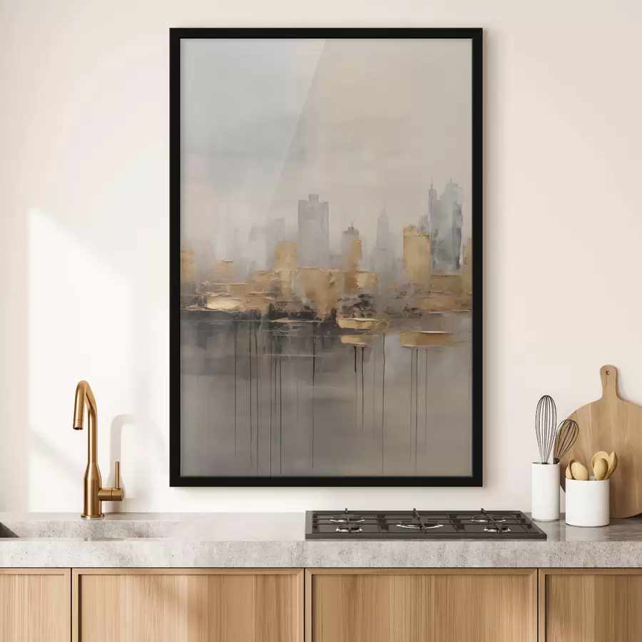 Papier peint Une ville aux nuances tranquilles f47672