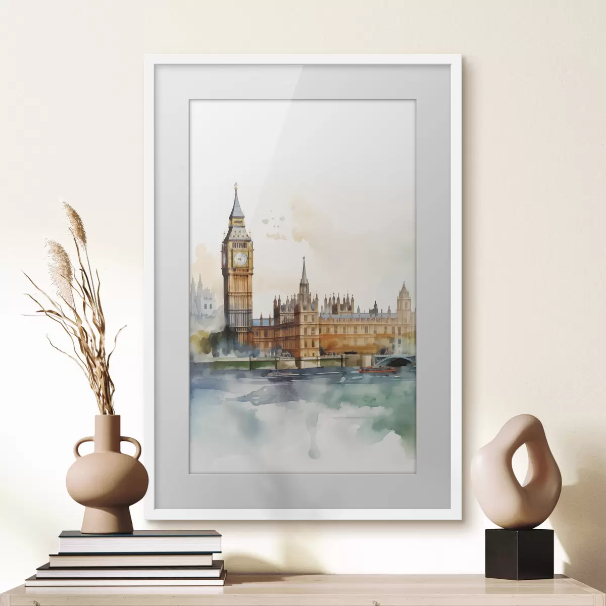 Poster Paysage et énigme f47680