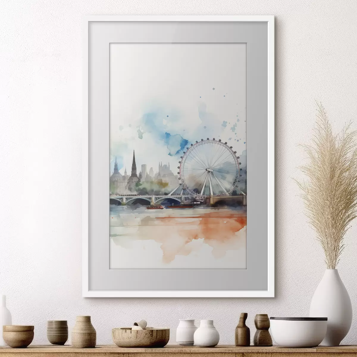 Poster Paysage et caresse f47681
