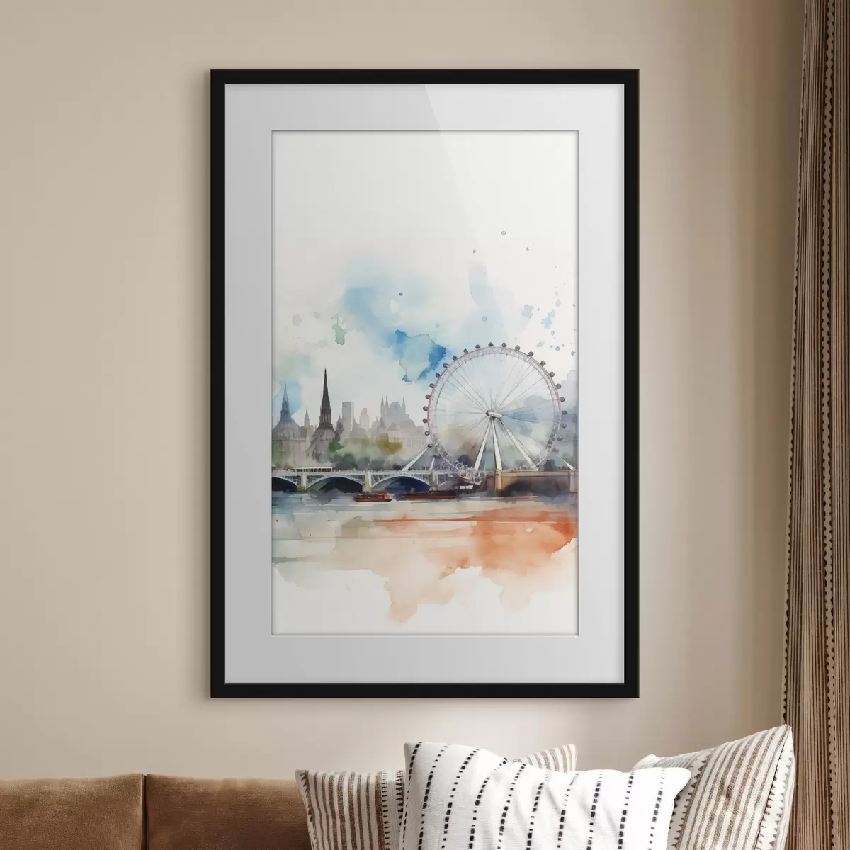 Poster Paysage et caresse f47681