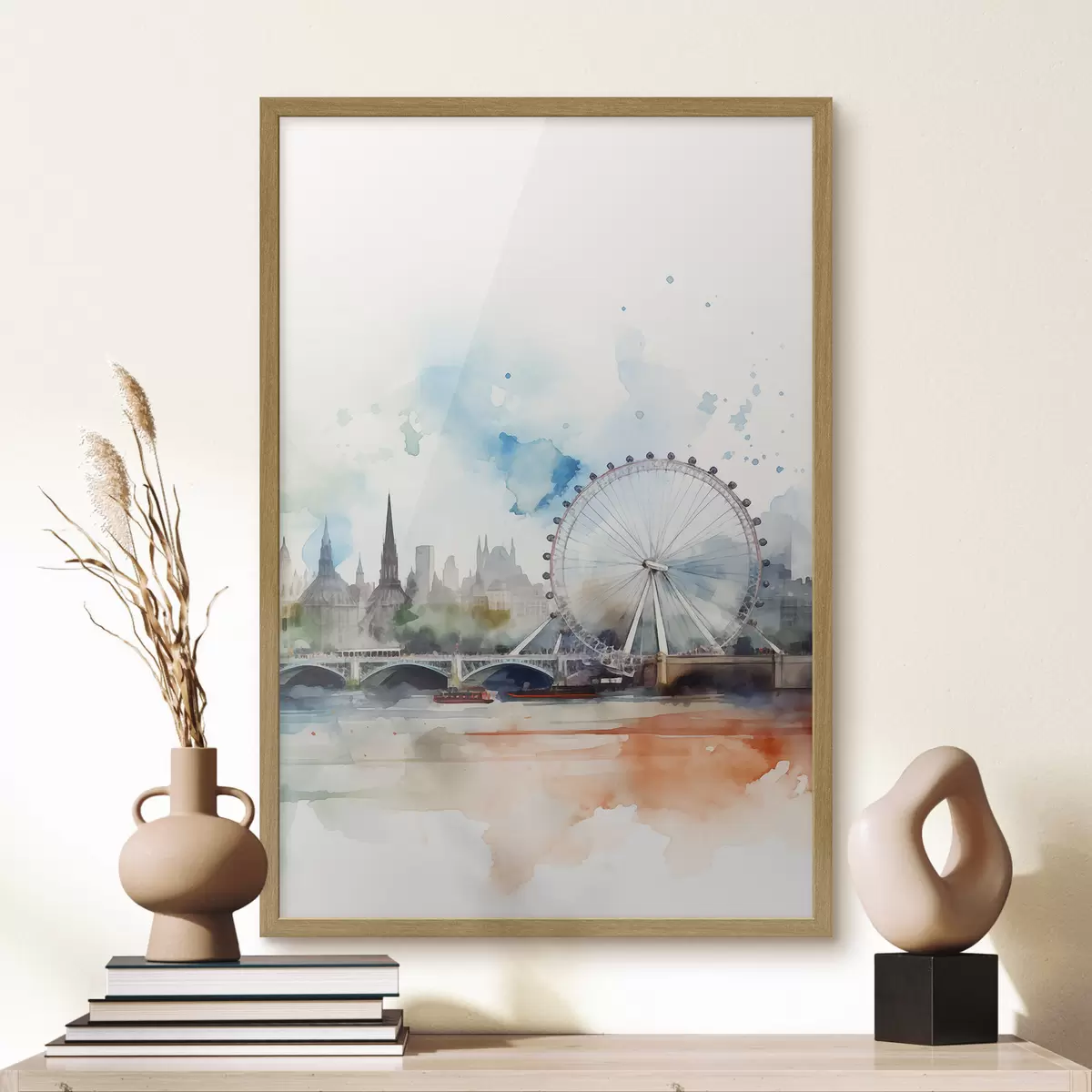 Poster Paysage et caresse f47681