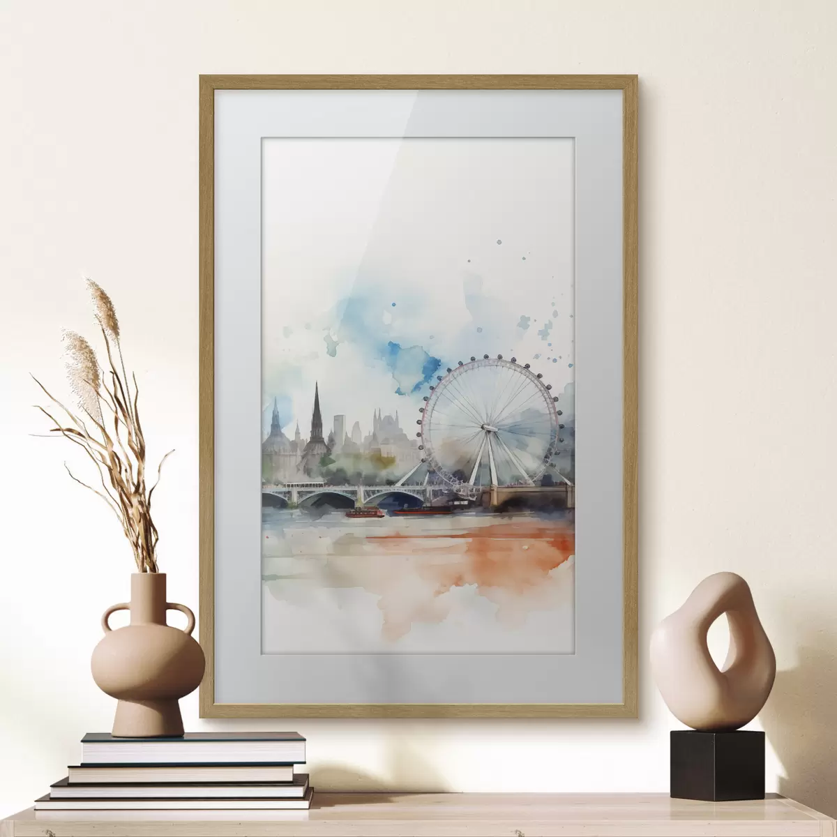Poster Paysage et caresse f47681