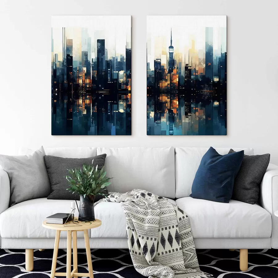 Tableau Horizon nocturne m01259