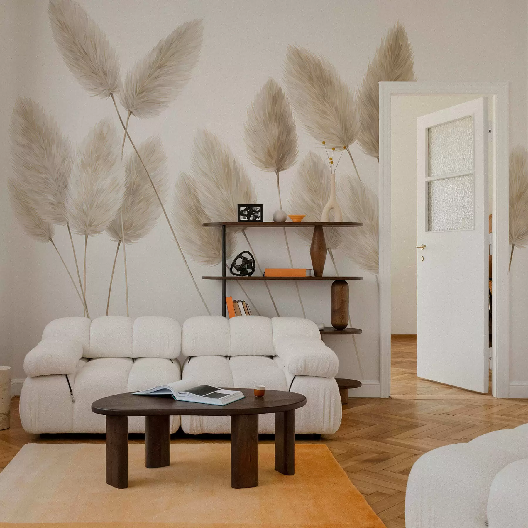 Papier peint Épillets de champ w05175