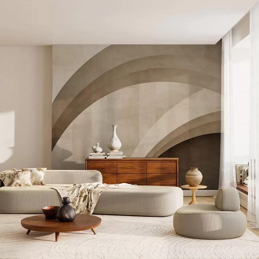 Papier peint Arches abstraites w05182