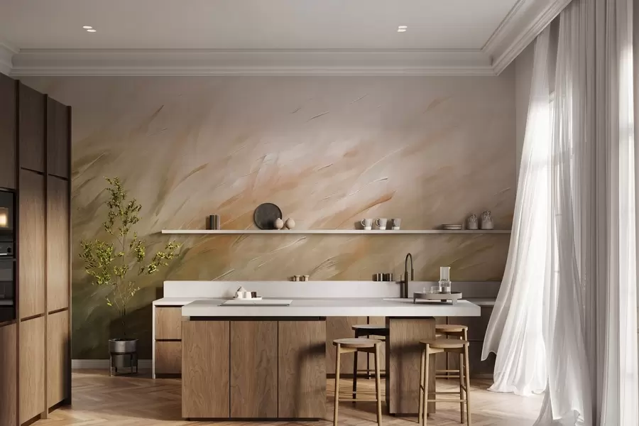 Papier peint Souffle d'herbe w05183v1