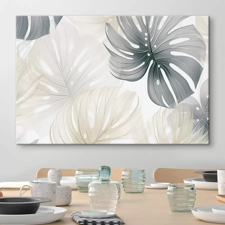 Tableau Feuilles tropicales s47698