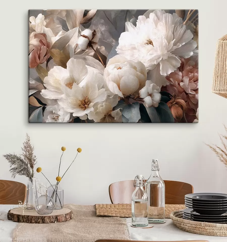 Tableau Grandes fleurs s47703