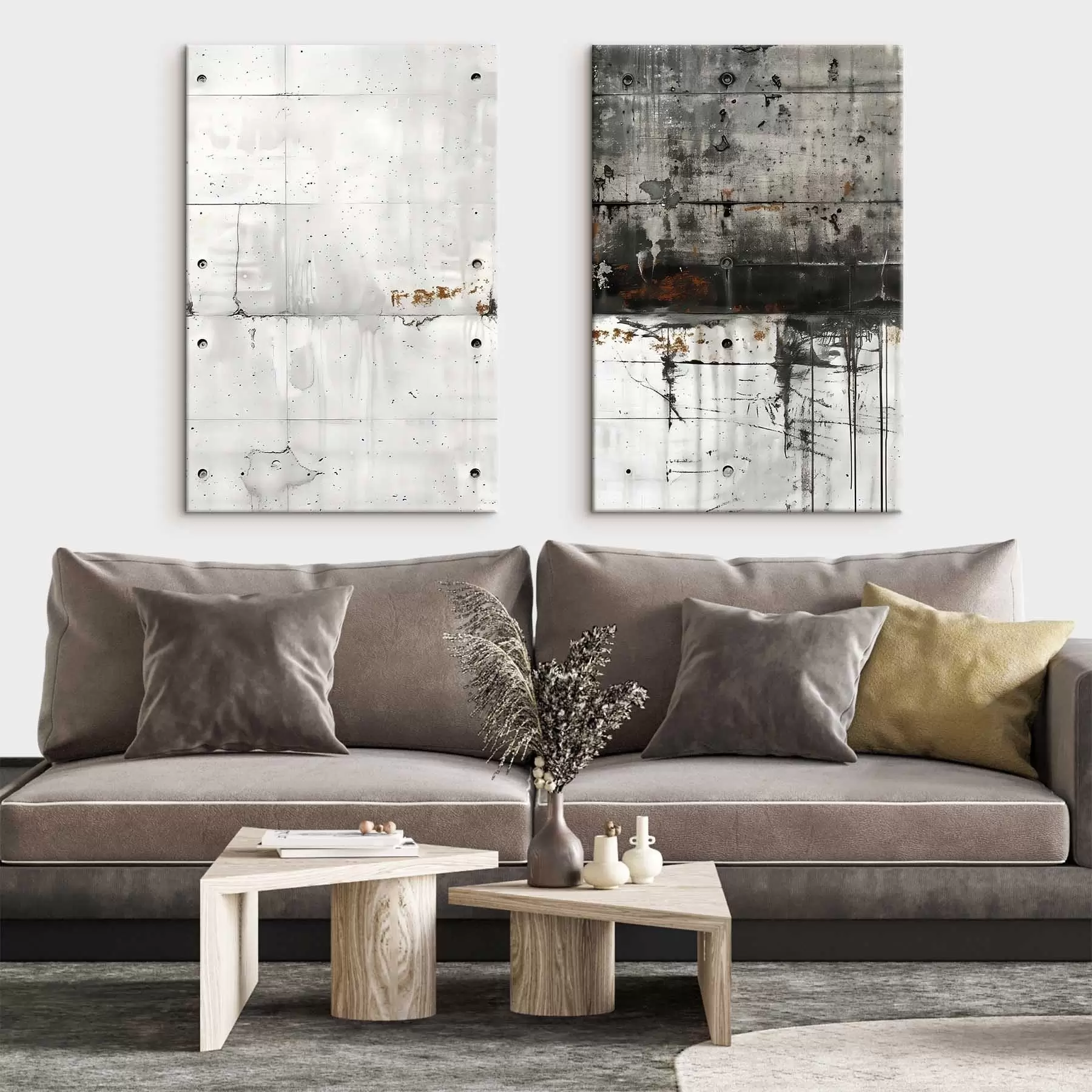 Tableau Mur en béton m01284