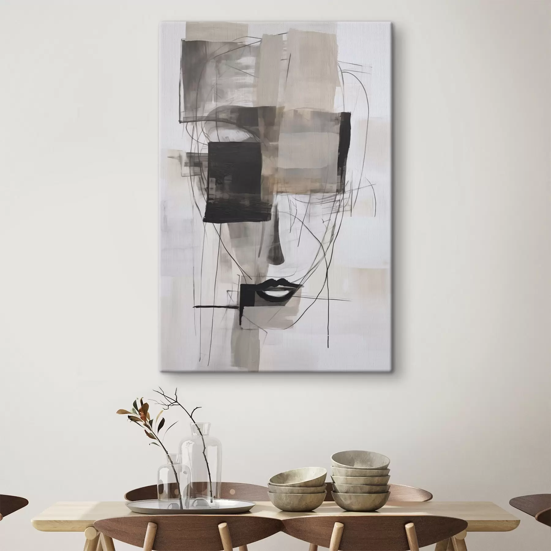 Tableau Composition abstraite s47715