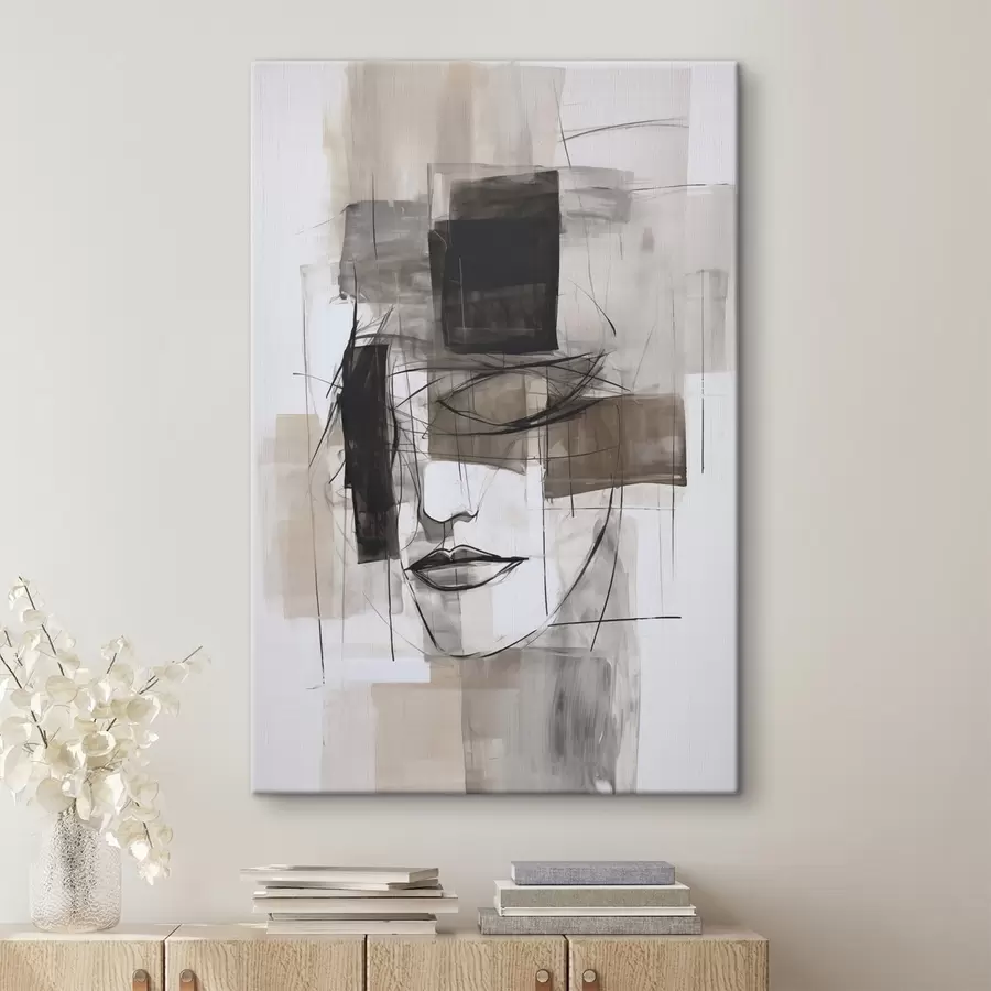 Tableau Composition abstraite s47716