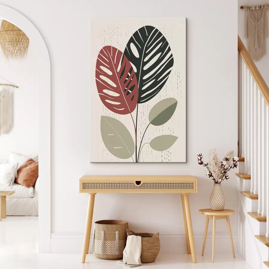 Tableau Feuilles tropicales s47728