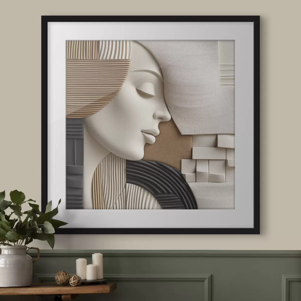 Poster Visage et caresse f47710