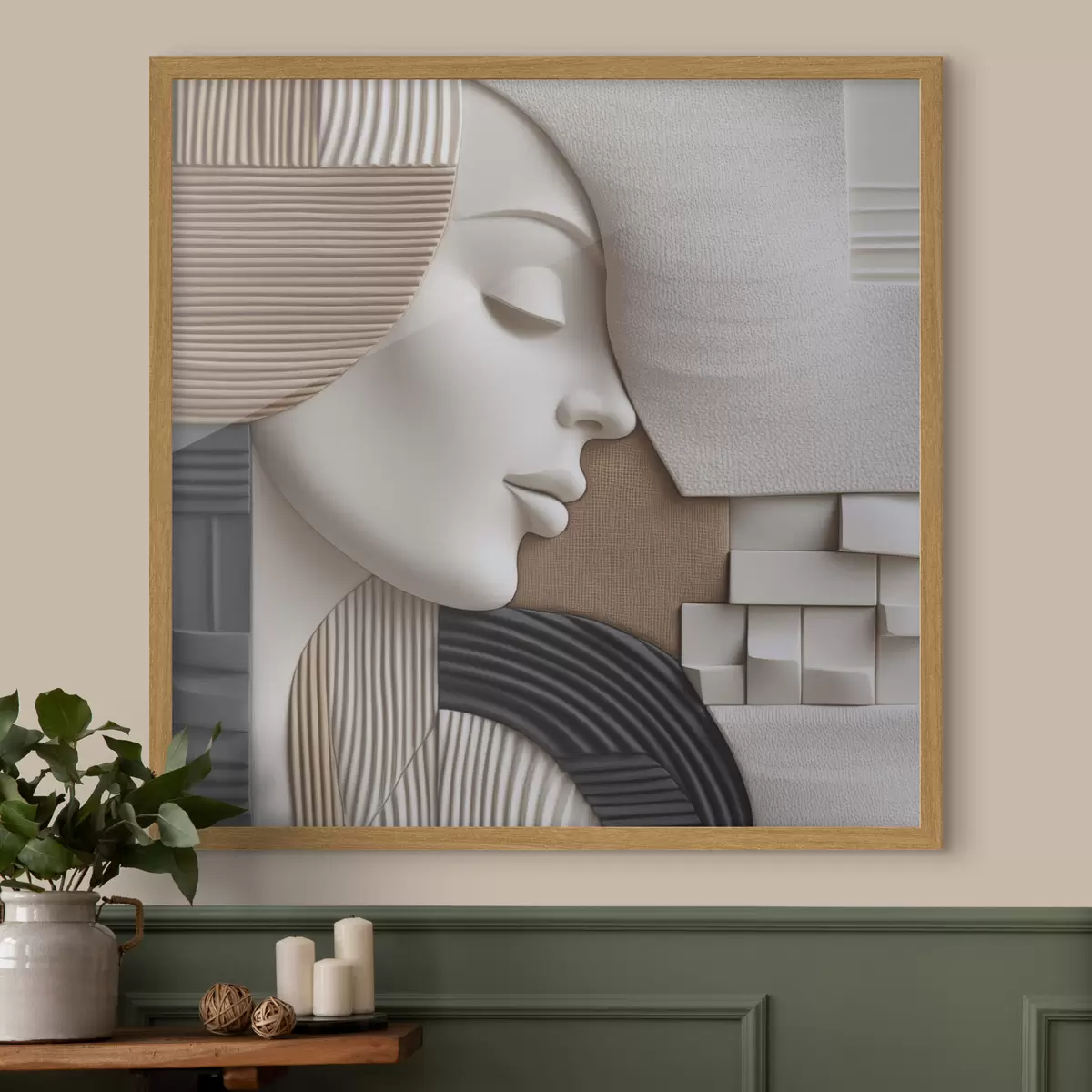Poster Visage et caresse f47710