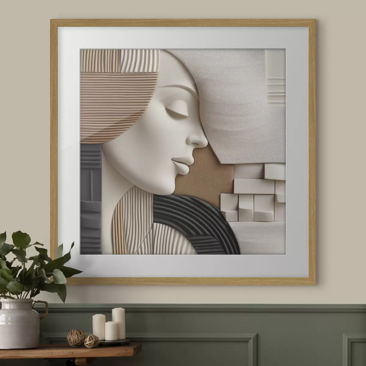 Poster Visage et caresse f47710