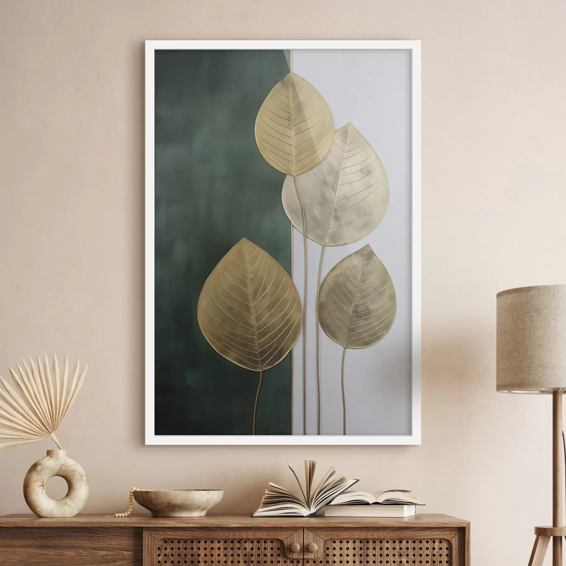 Papier peint Feuilles abstraites f47718