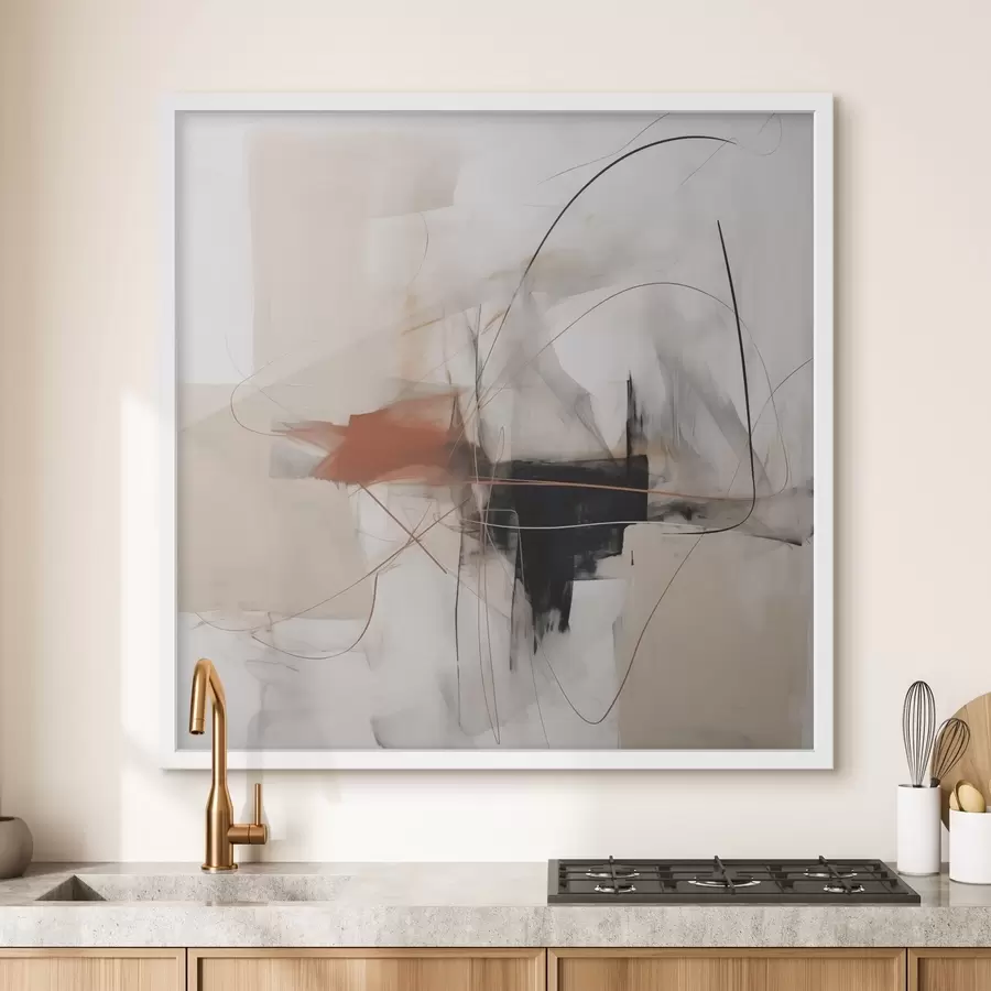 Papier peint Abstraction chaotique f47724