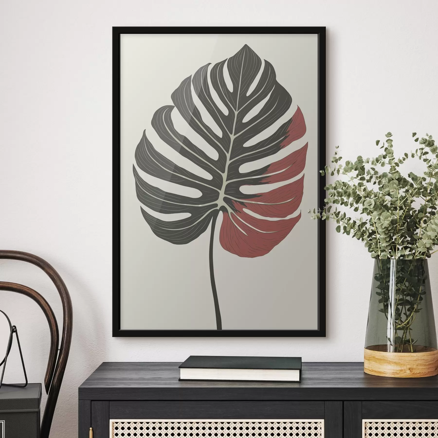 Papier peint Feuille tropicale f47727