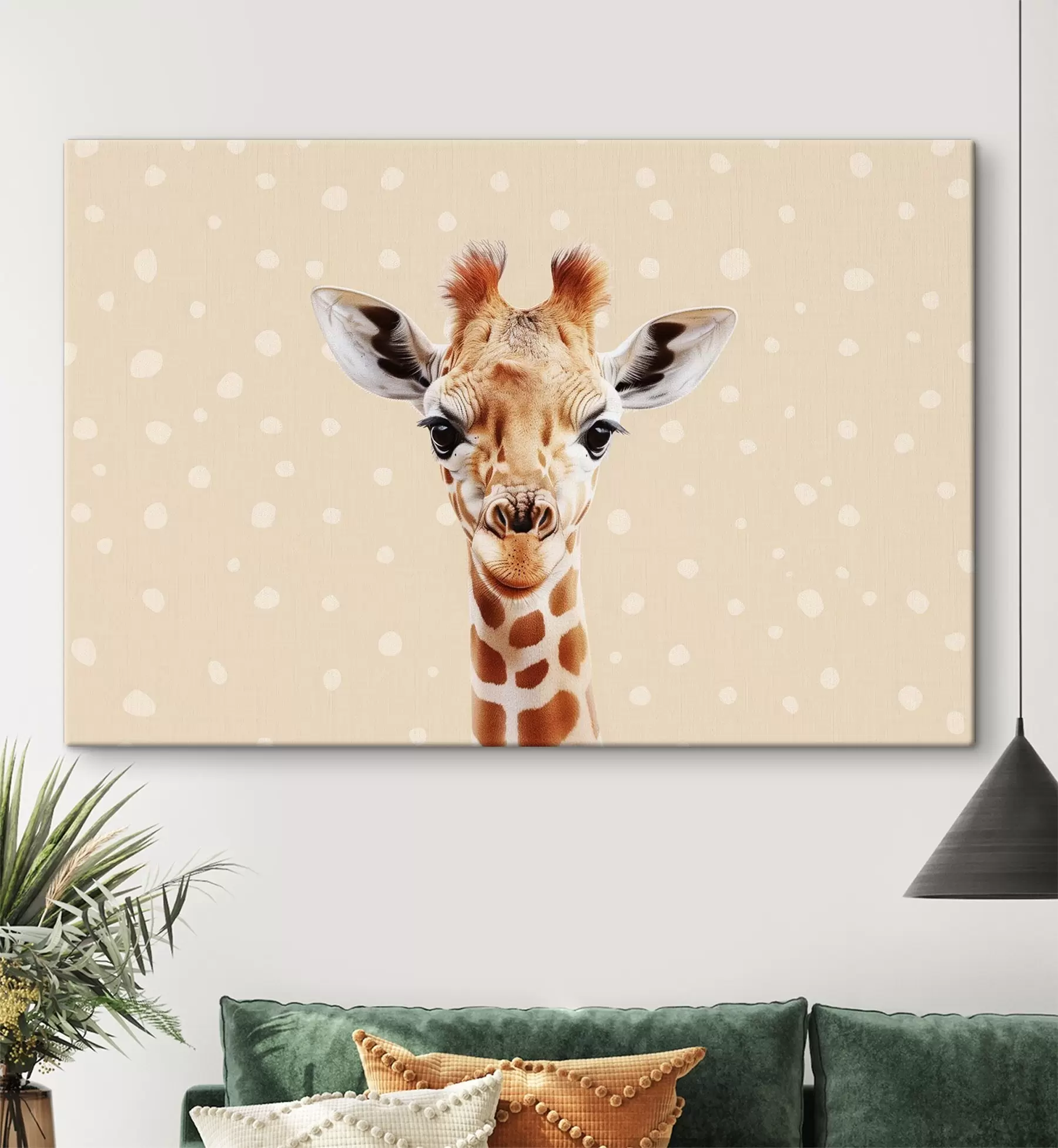 Tableau Jolie girafe s47739