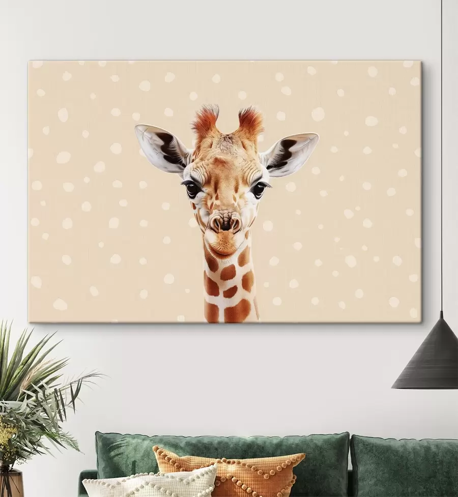 Tableau Jolie girafe s47739
