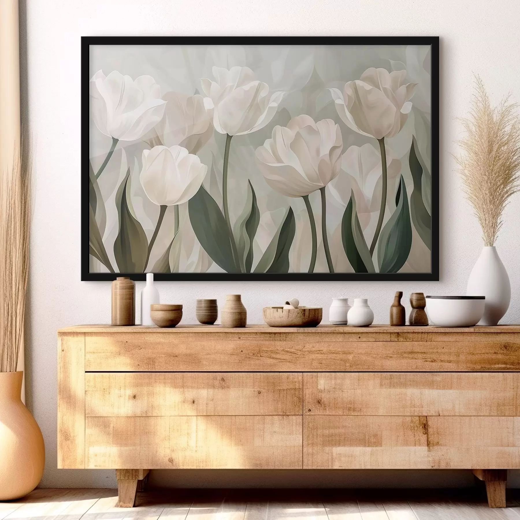 Papier peint Grandes tulipes f47745