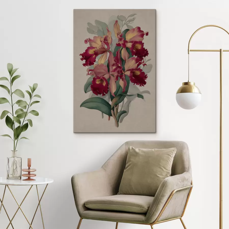 Tableau Fleurs vintage s47731