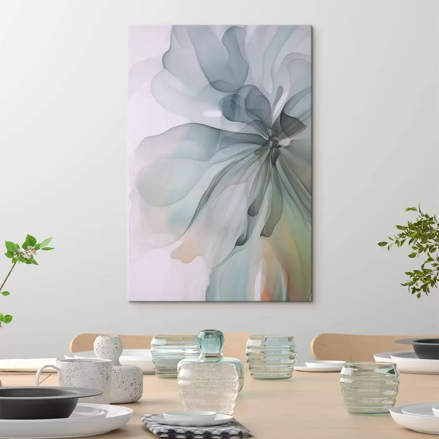 Tableau Fleur abstraite délicate s47328