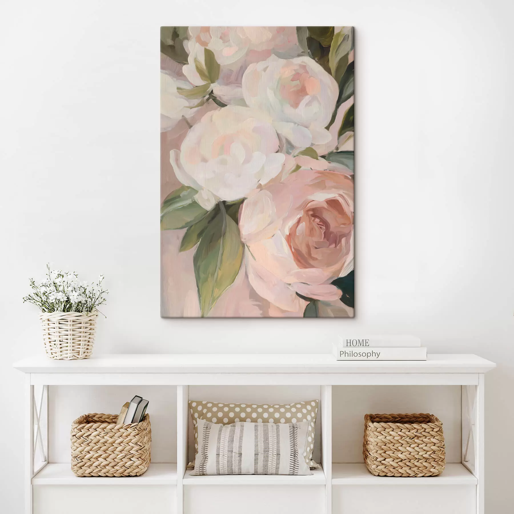 Tableau Bouquet de fleurs abstrait s47329