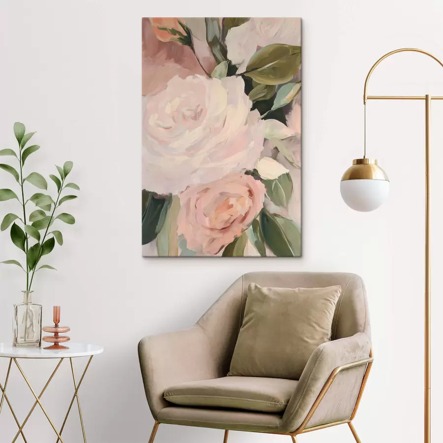 Tableau Bouquet de fleurs abstrait s47330