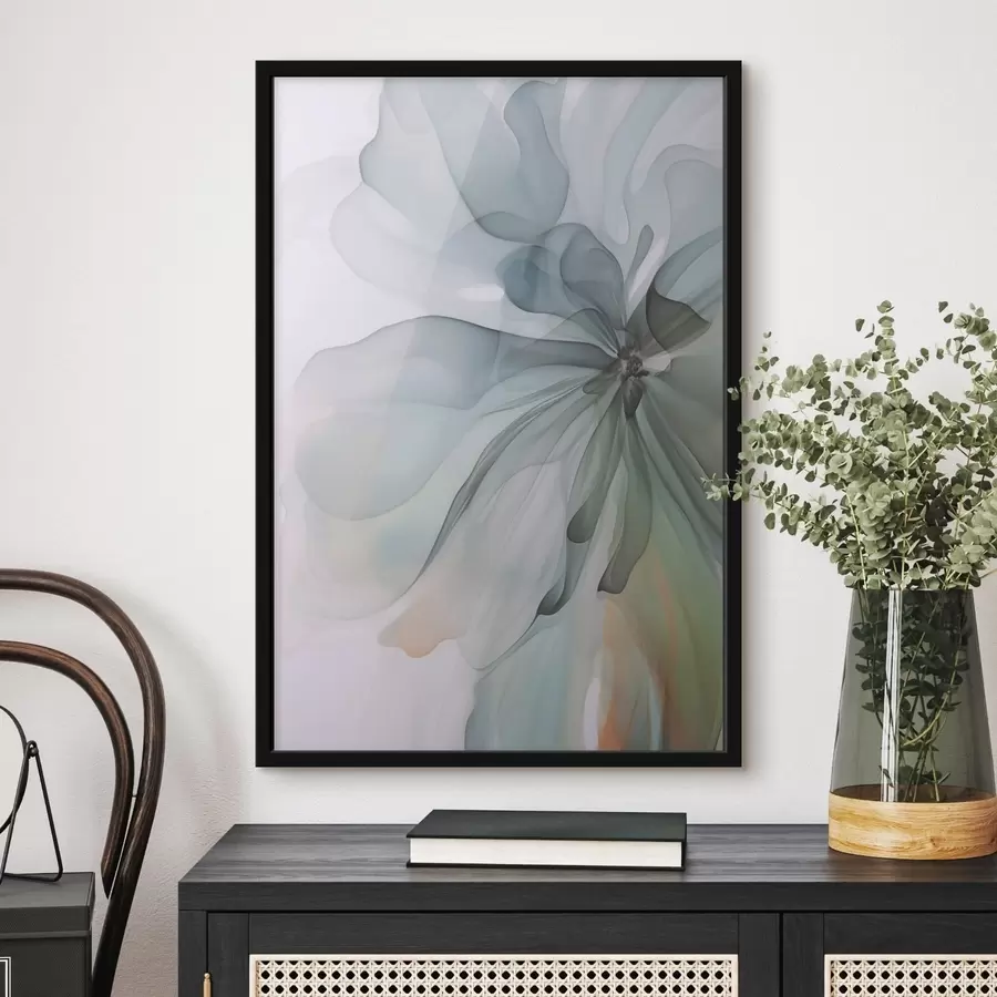 Papier peint Fleur abstraite délicate f47328