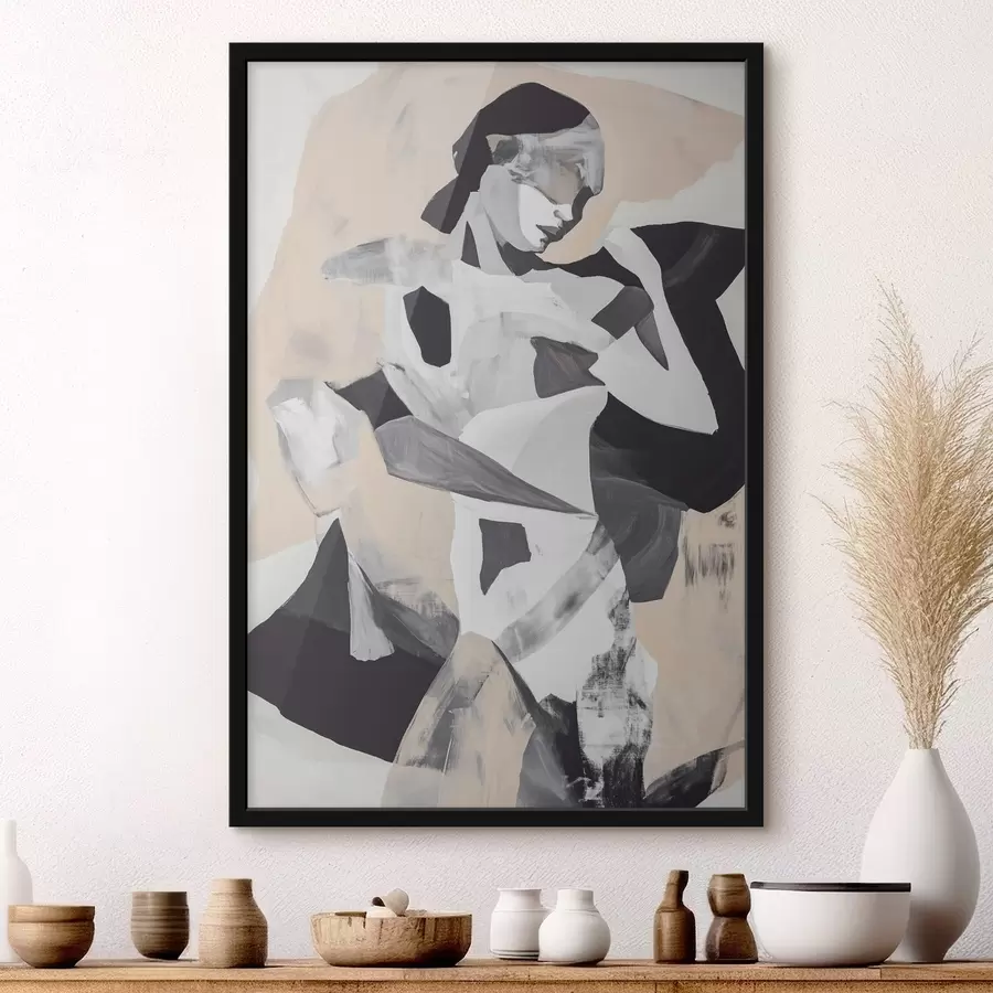 Papier peint Silhouette abstraite f47658