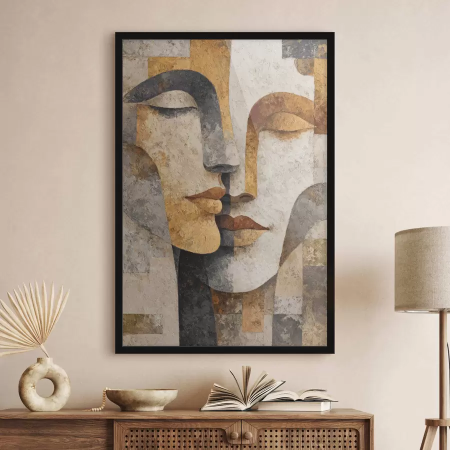 Papier peint Portraits abstraits f47662