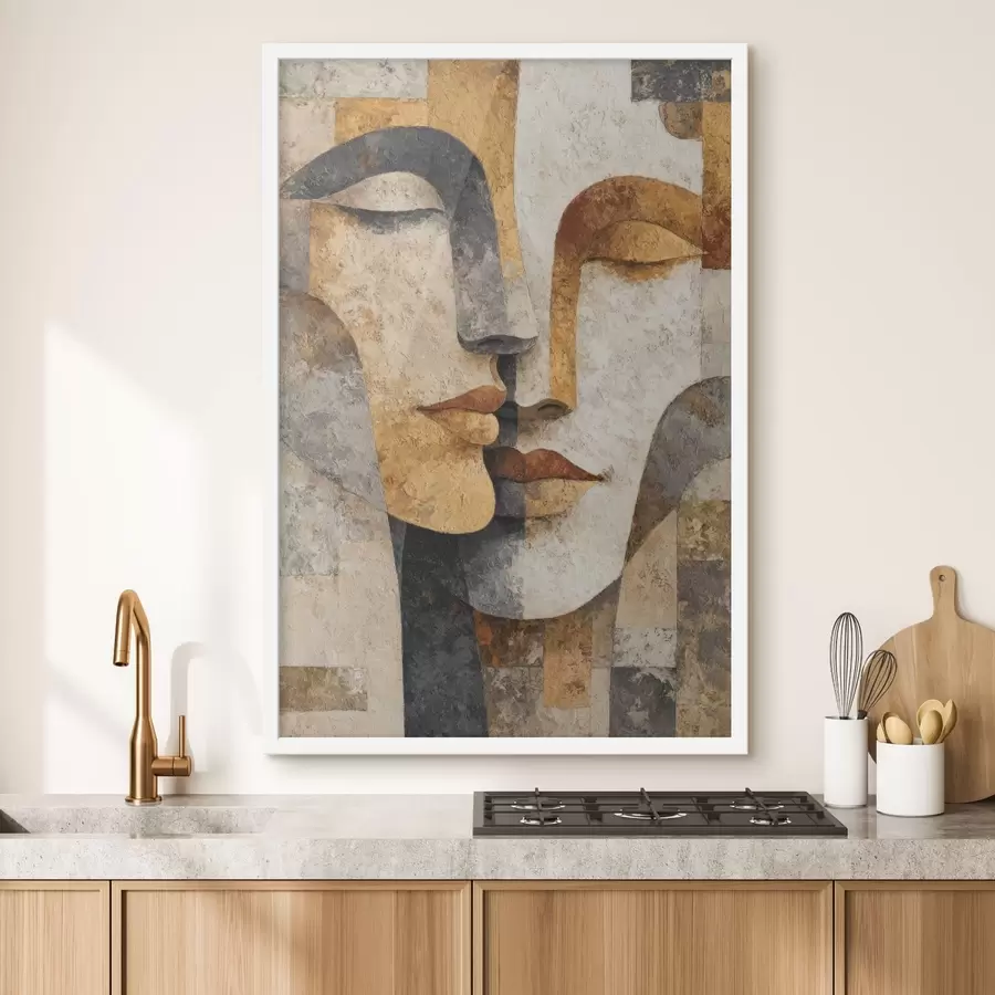 Papier peint Portraits abstraits f47662