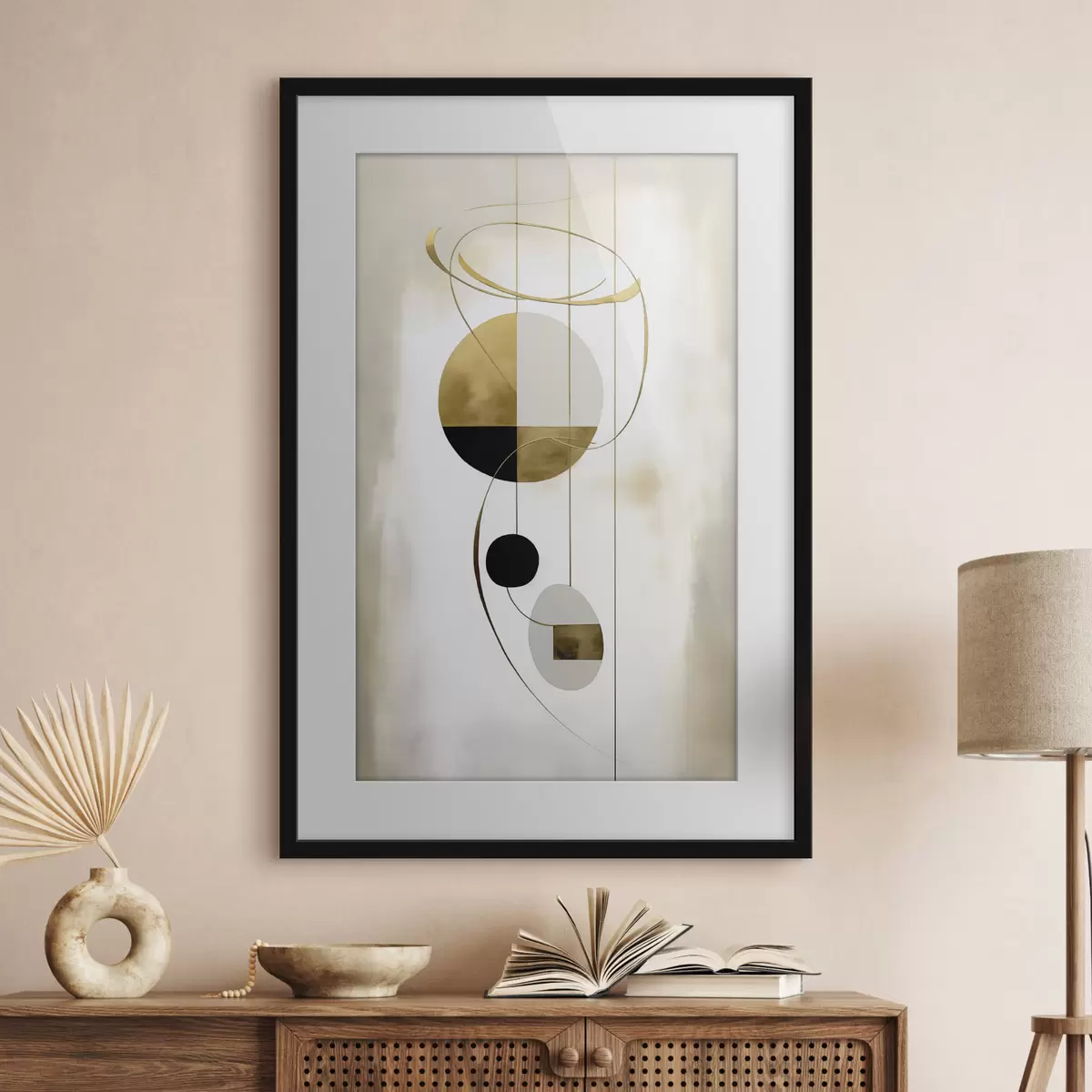 Poster Abstraction géométrique f47670