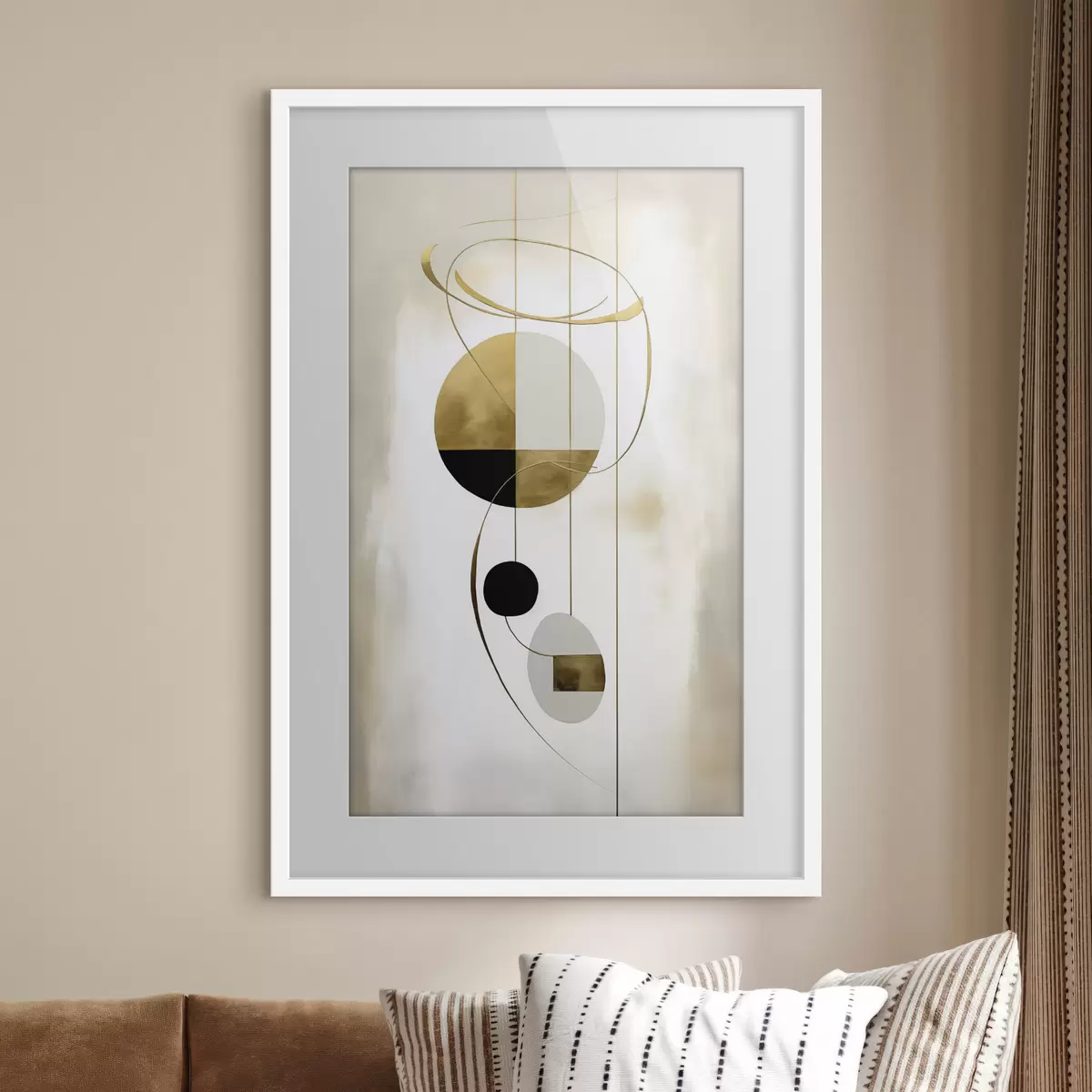Poster Abstraction géométrique f47670