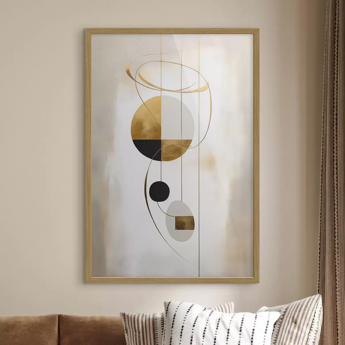 Poster Abstraction géométrique f47670