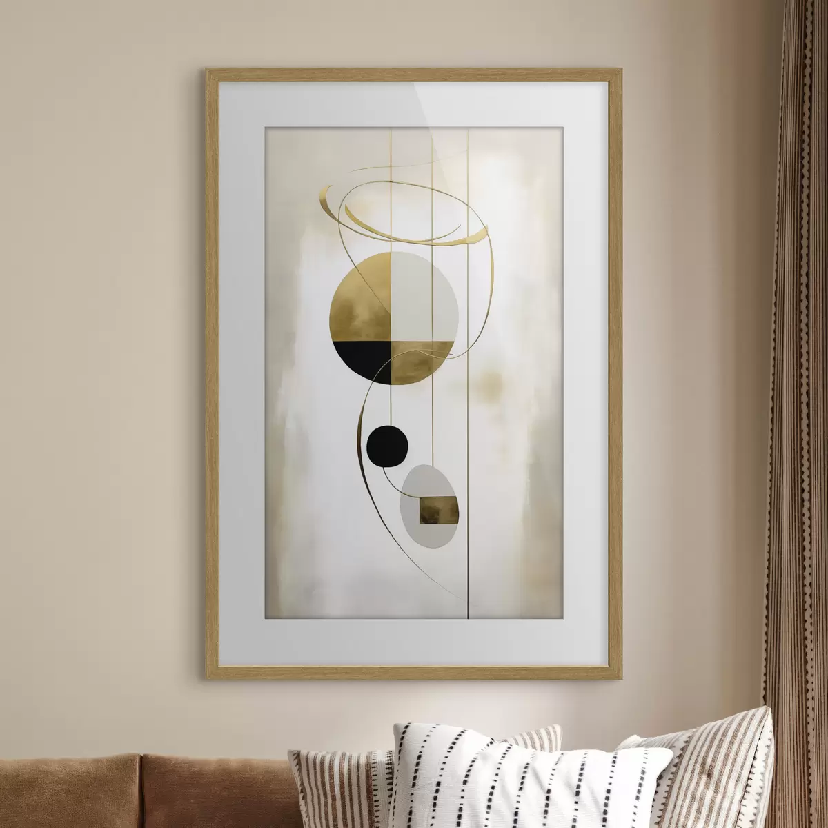 Poster Abstraction géométrique f47670