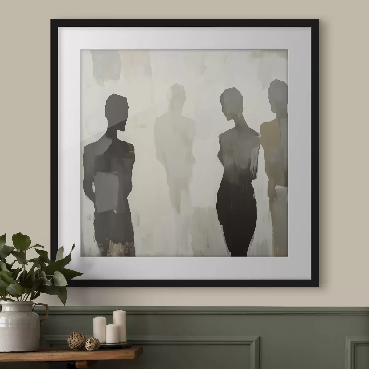 Poster Silhouette et beauté f47778