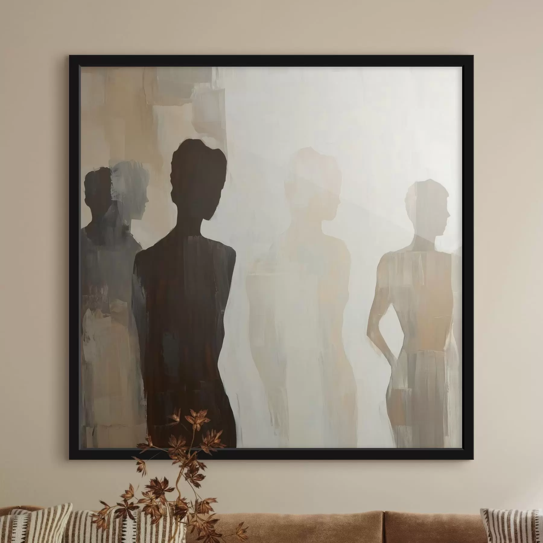 Papier peint Silhouette et éternité f47779