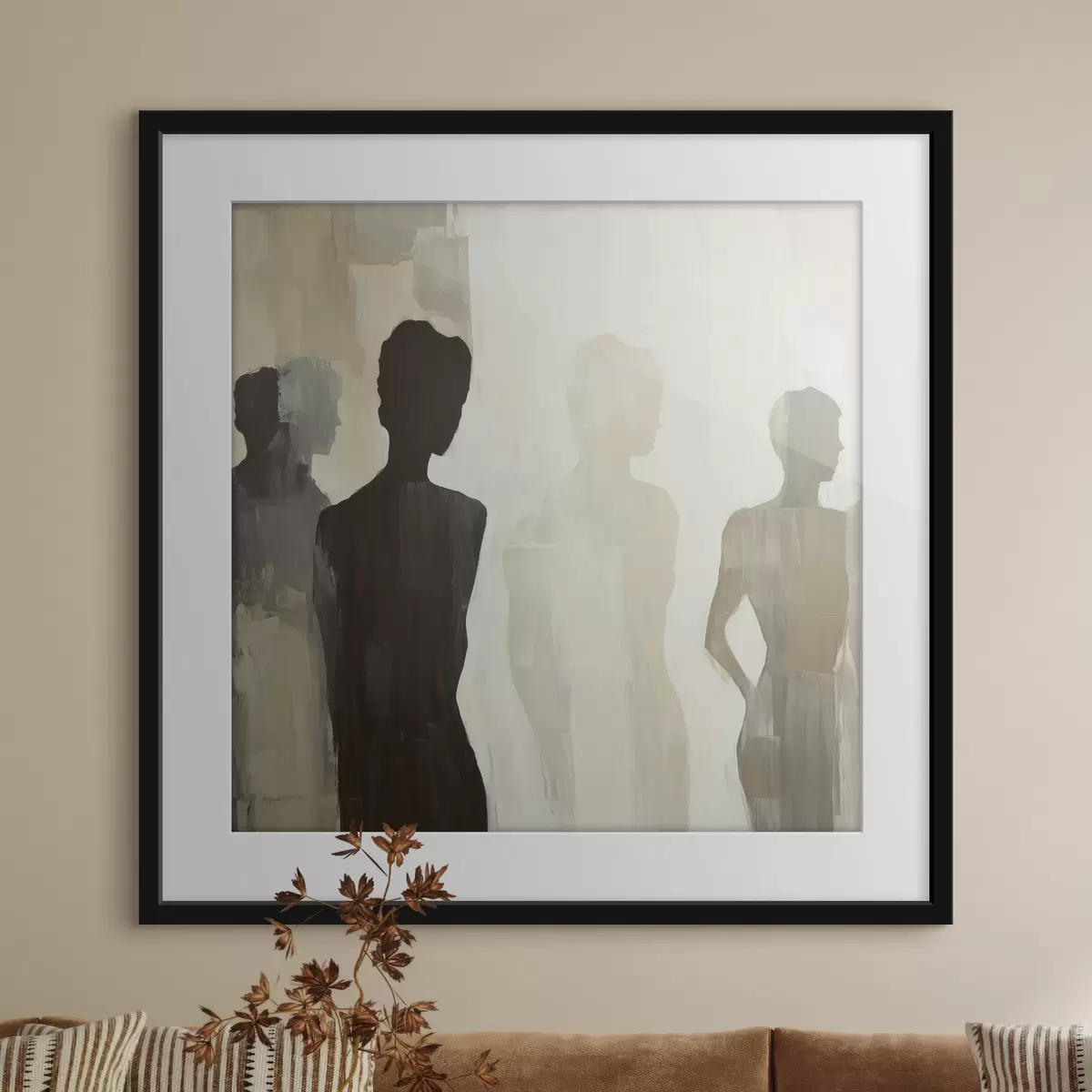 Poster Silhouette et éternité f47779
