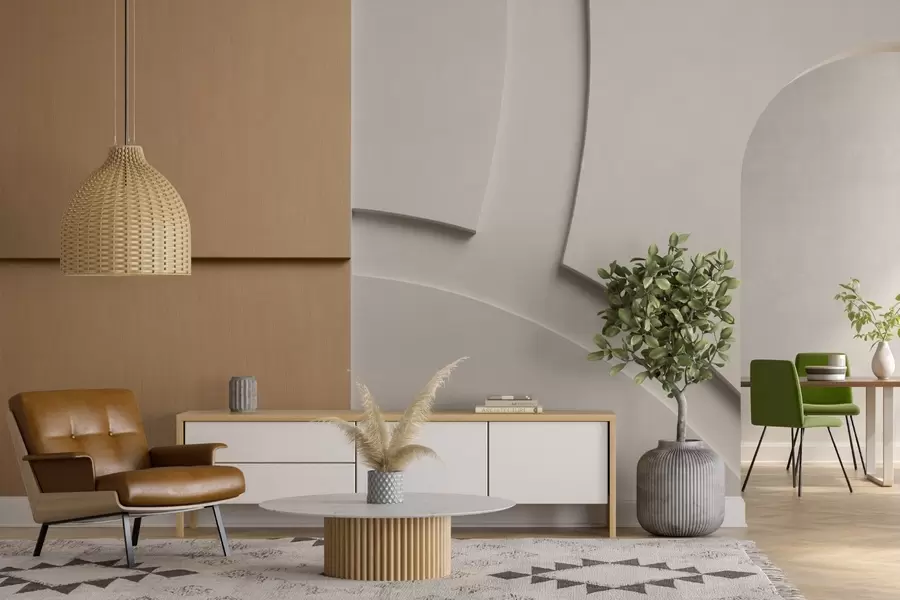 Papier peint Composition abstraite w05205