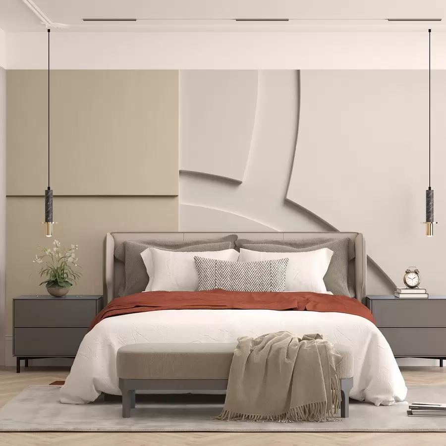 Papier peint Composition abstraite w05205v1