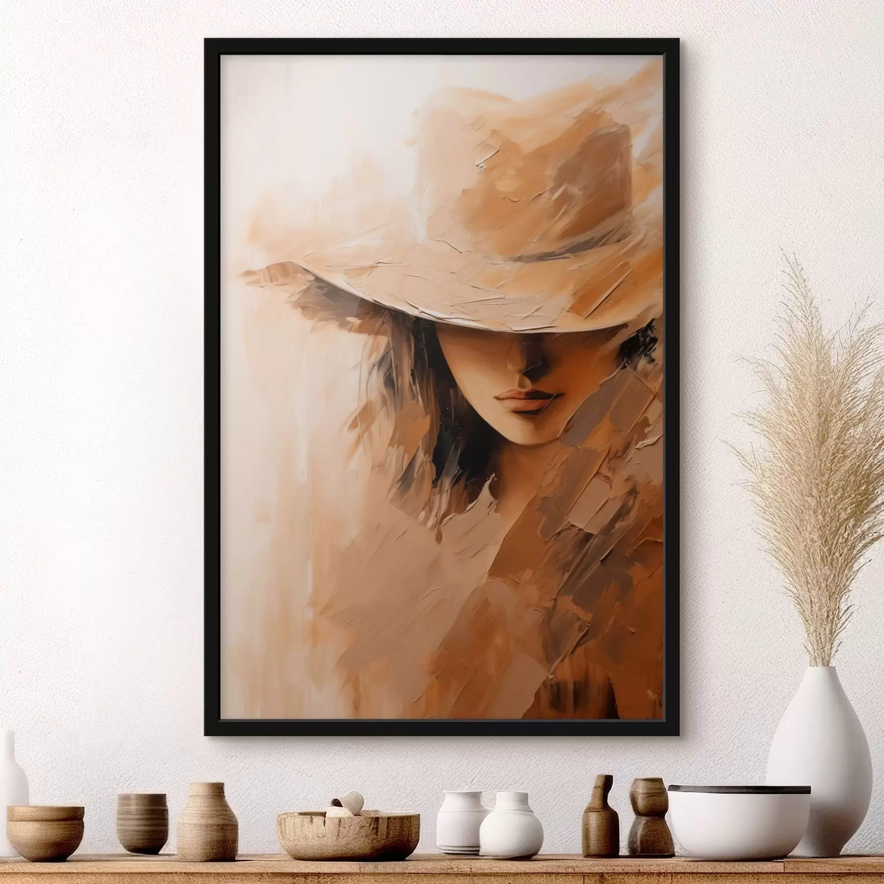 Papier peint À l’ombre du chapeau f47315