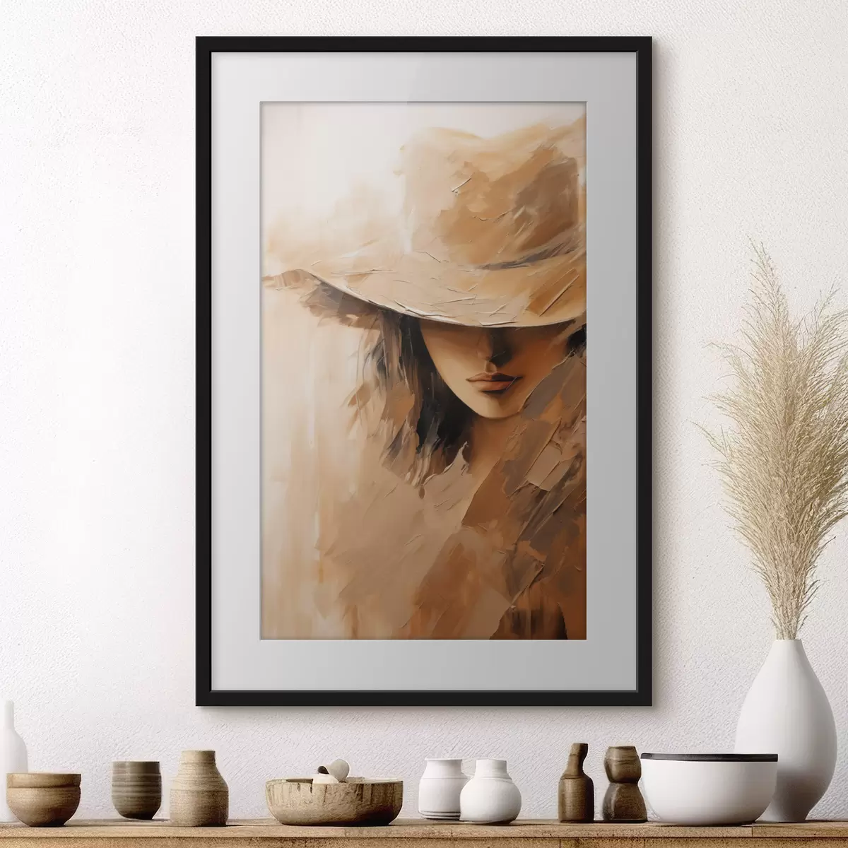 Poster À l’ombre du chapeau f47315