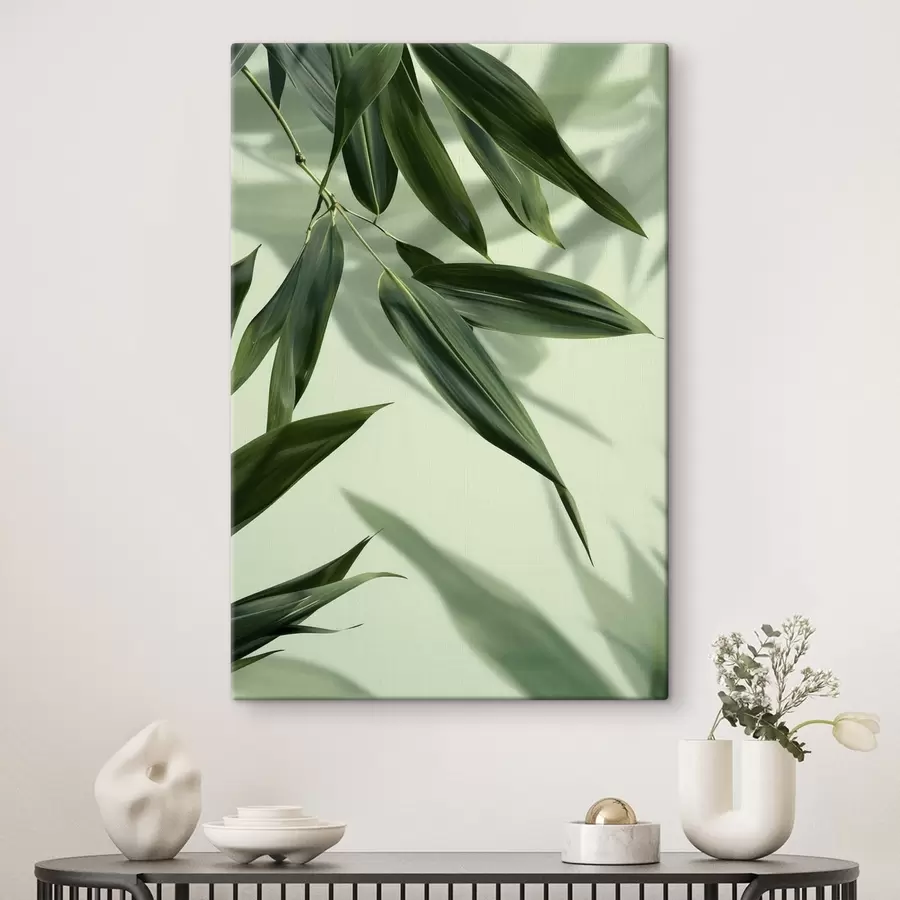 Tableau Feuilles de bambou s47814