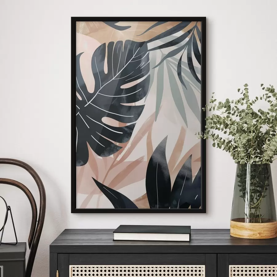 Papier peint Feuilles tropicales f47821